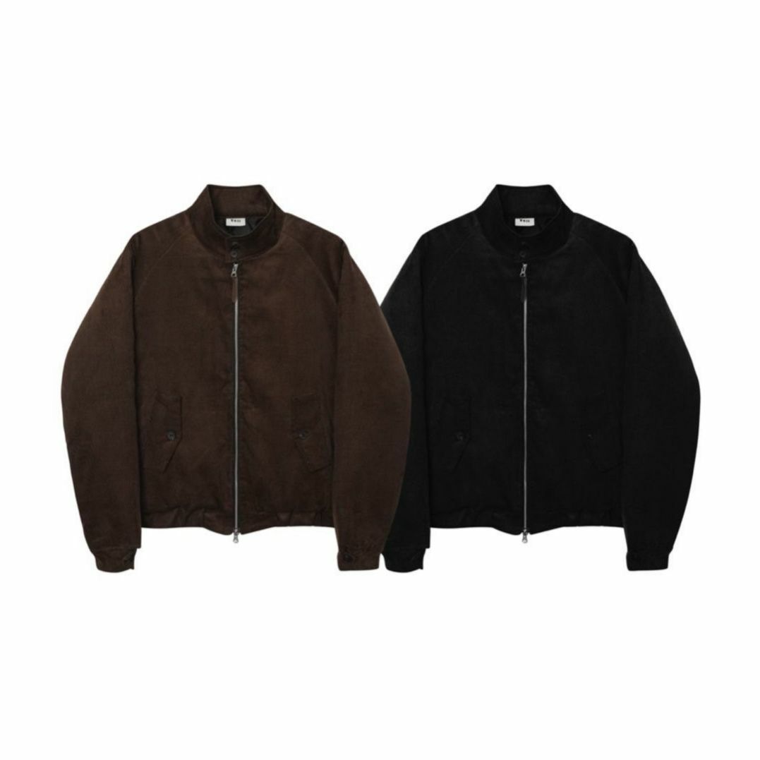 企領燈心絨拉鍊外套(夾棉) Veil-010JK