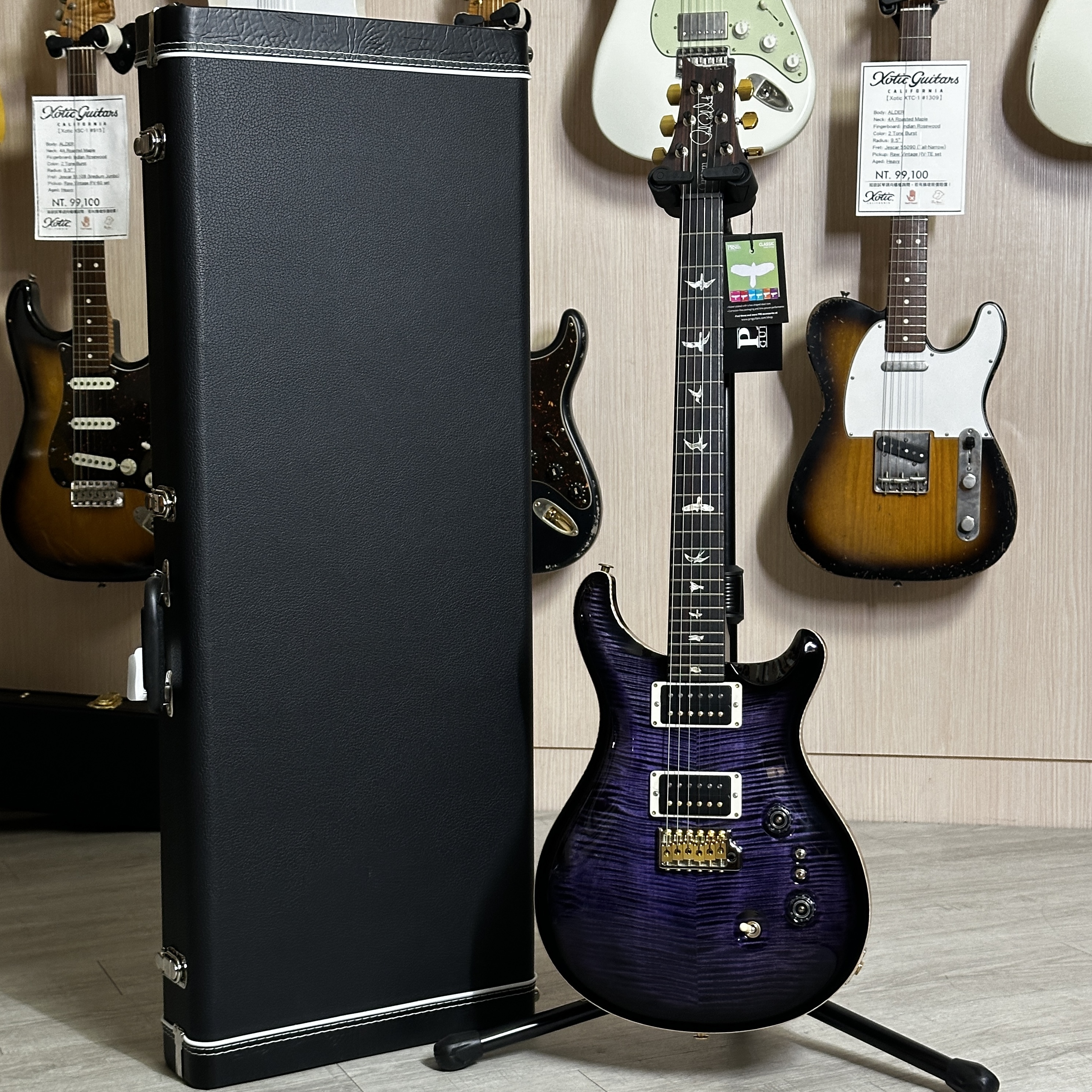 PRS PRS Custom 24-08 10 Top PM 霧紫色 電吉他 — 三峽吉他 / Bass｜YA! 玩音樂