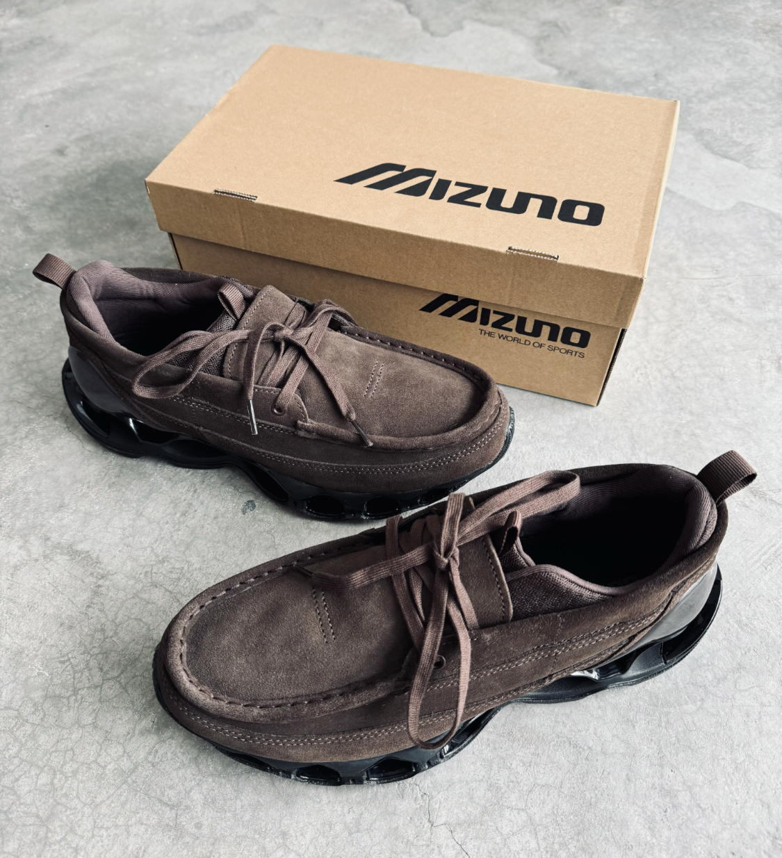 【APAIR】預購 Mizuno Wave Prophecy Moc  咖啡棕 解構簍空 D1GD243602