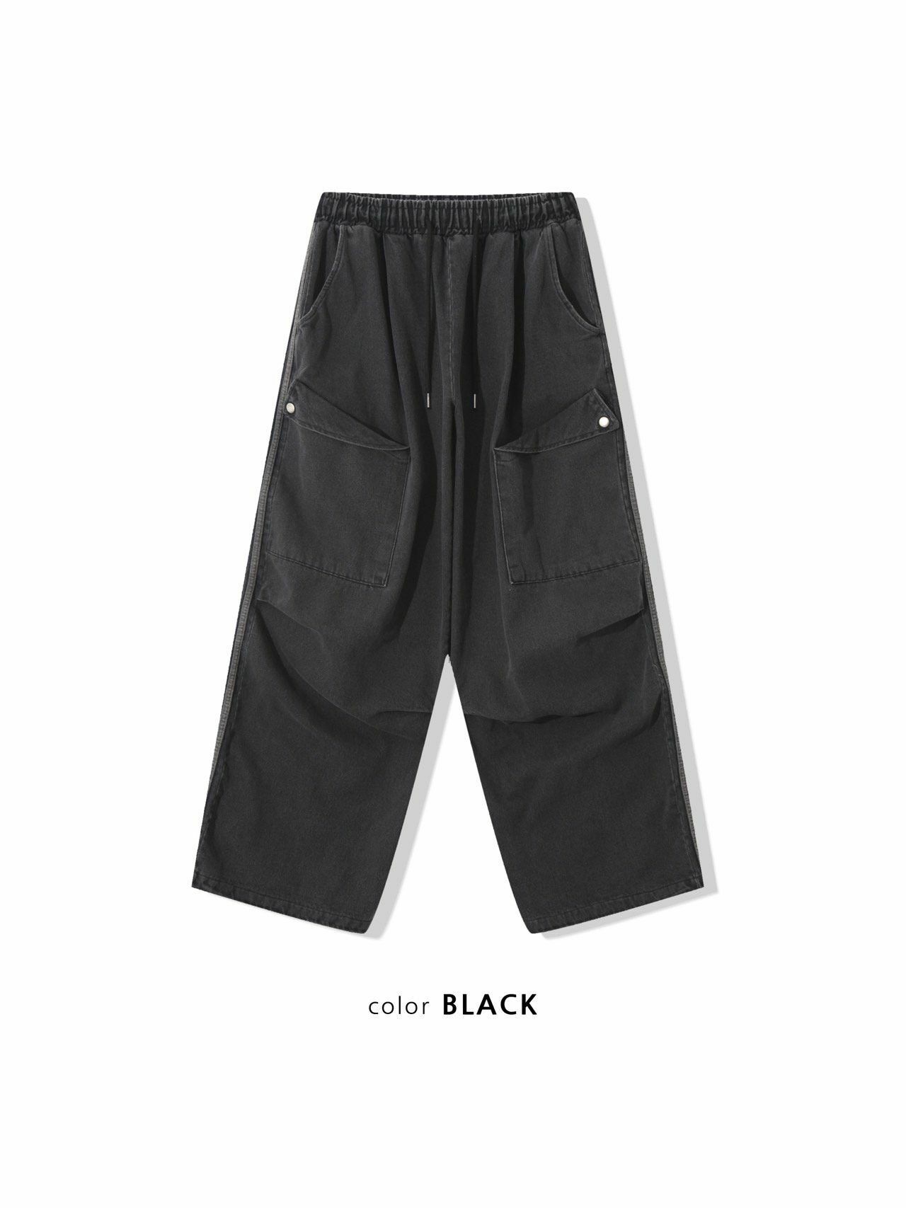 三間可束腳鬆身褲 MONTH-017P