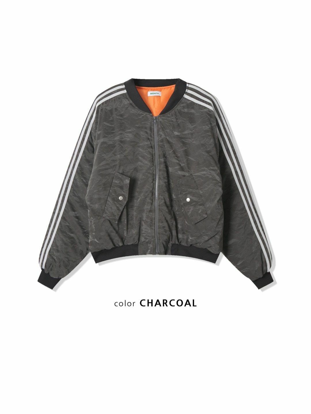 三間拉鍊外套(夾棉) MONTH-022JK