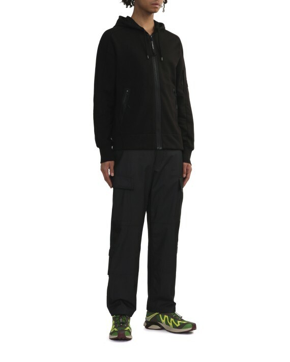 【Focus Store】預購 C.P. COMPANY Lens-detail hoodie "Black" 黑色 連帽外套