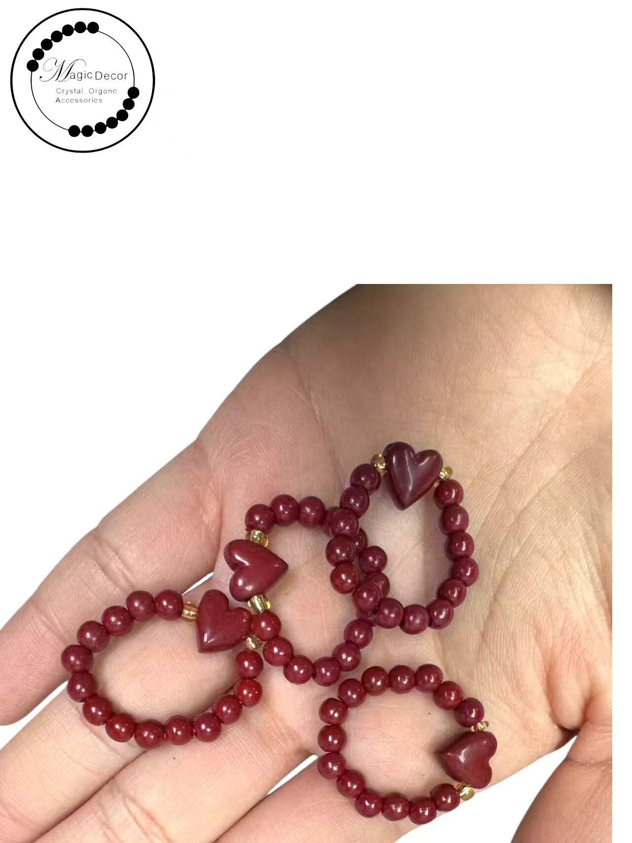 260117 - C29 紫金砂愛心戒指圈