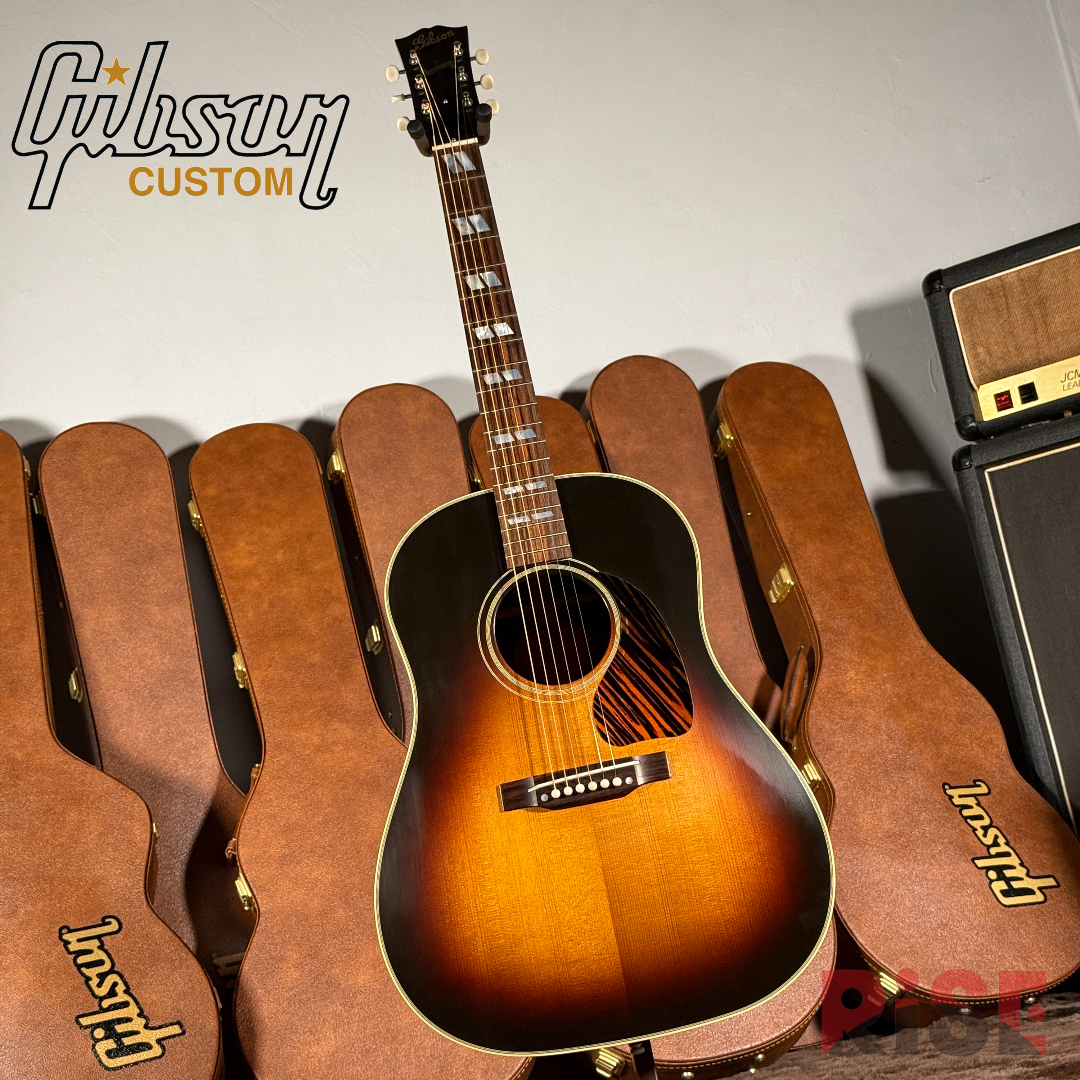 Gibson Custom Shop 1942 Banner Southern Jumbo Vintage Sunburst 木吉他