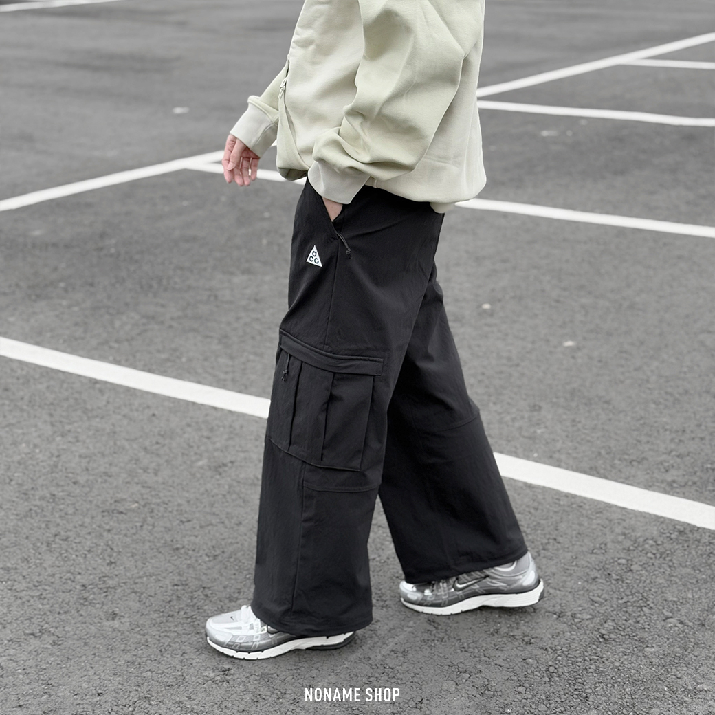 NIKE ACG SMITH SUMMIT 寬鬆 防潑水 工裝 長褲 黑色 (女款)