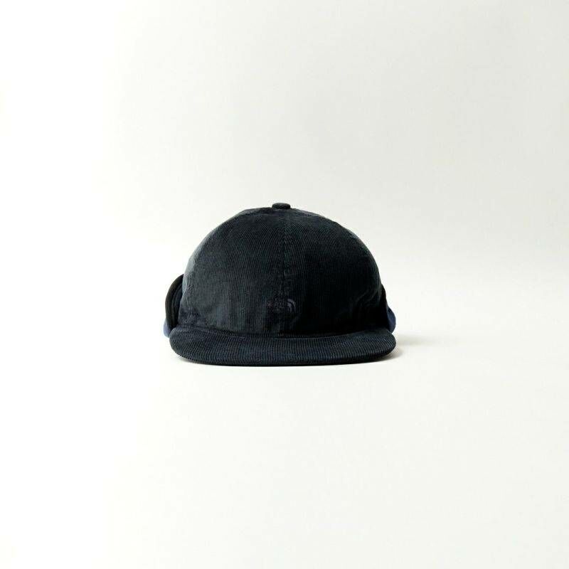 【現貨】THE NORTH FACE 日本紫標 燈心絨 飛行帽 海軍藍