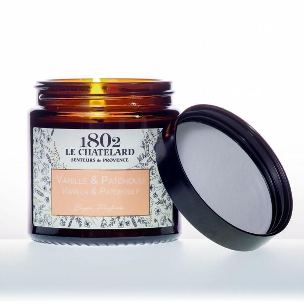 [1802 LE CHATELARD] 精油開運蠟燭_廣藿香_財運守護