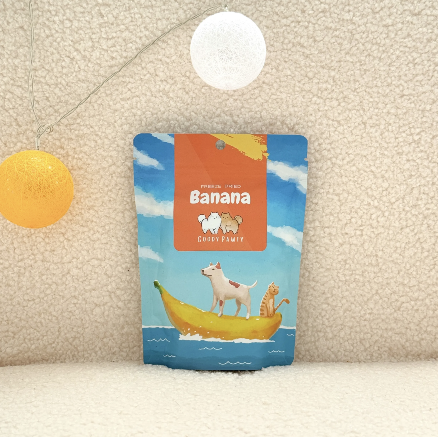 Goody Pawty 凍乾小食｜香蕉(原條蕉仔）
