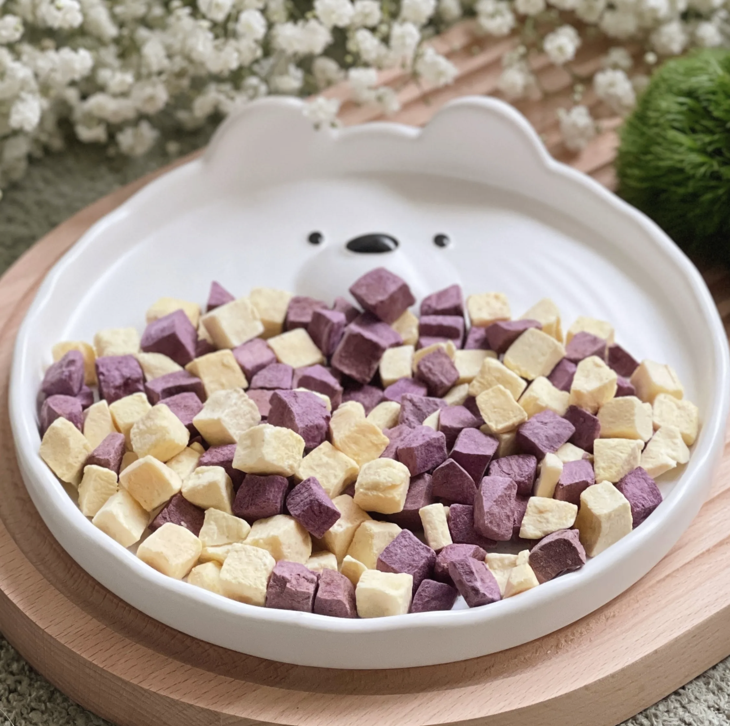 Goody Pawty 凍乾小食｜雙色地瓜丁