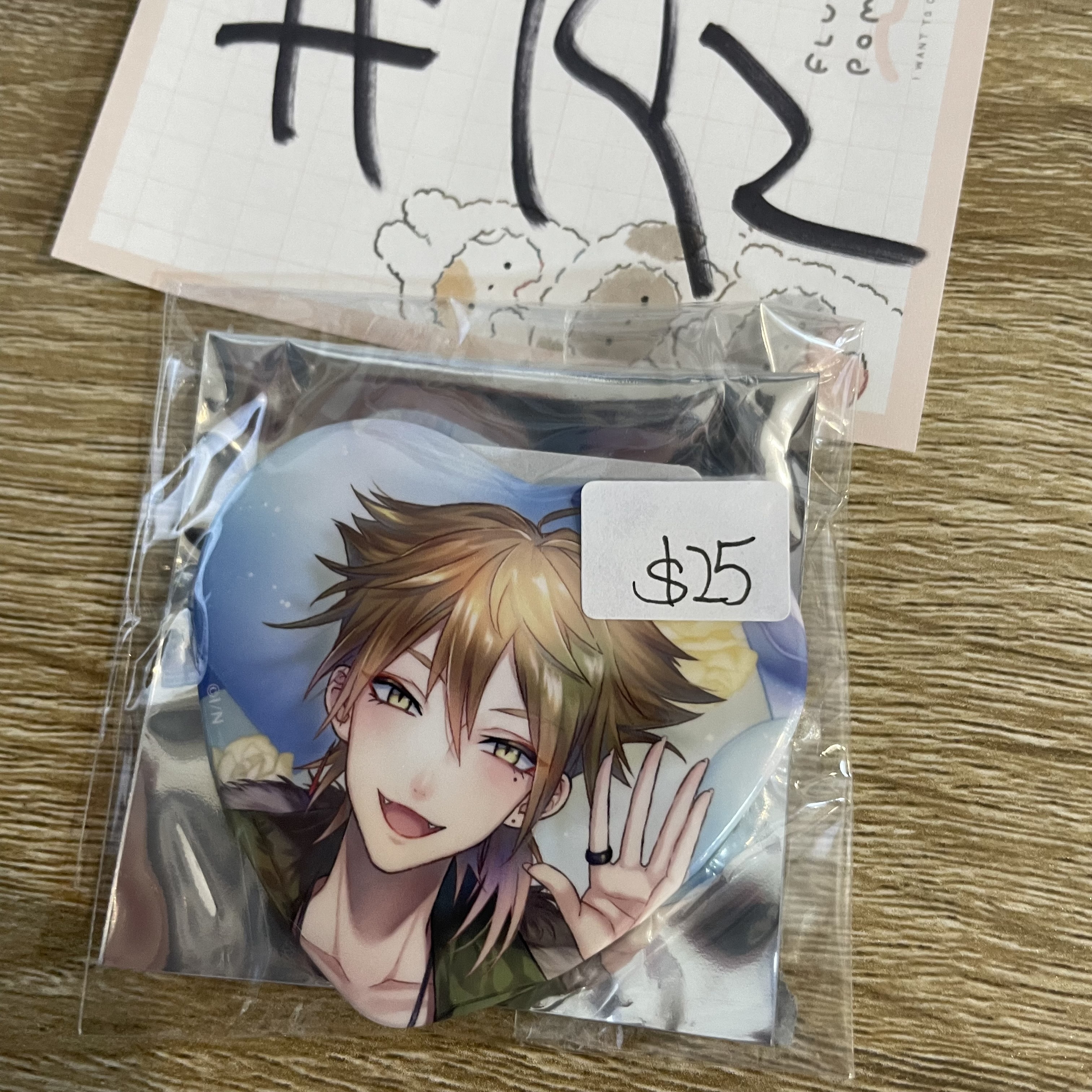 彩虹社 伏見  襟章#192