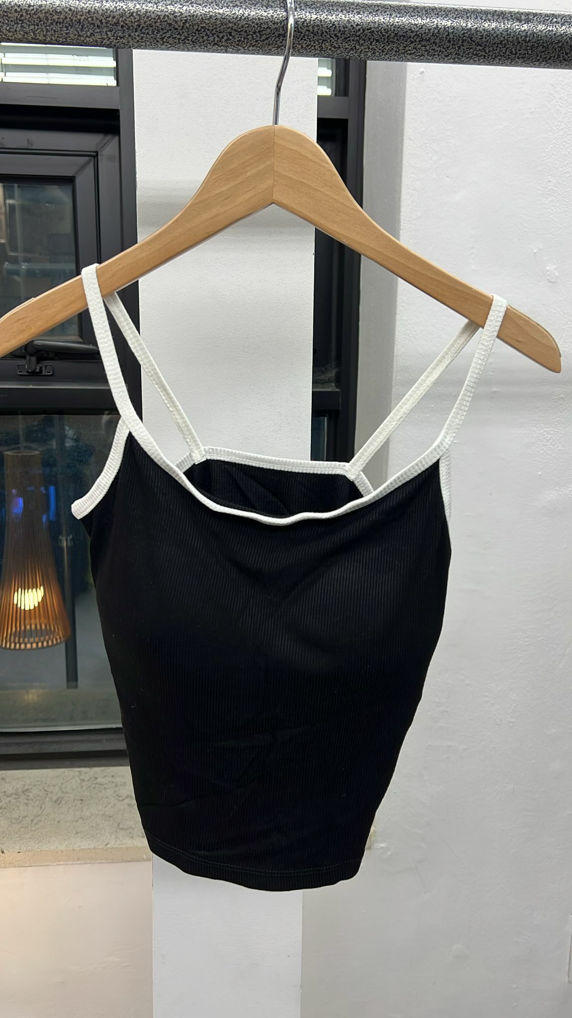 現貨清貨 韓國拼色薄PAD吊帶，清貨價貨品，不設退換（K1 F498）