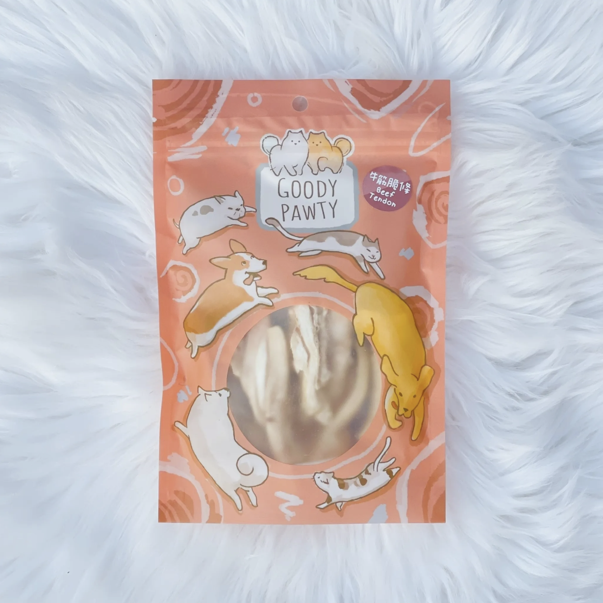 Goody Pawty 凍乾小食｜牛筋脆條