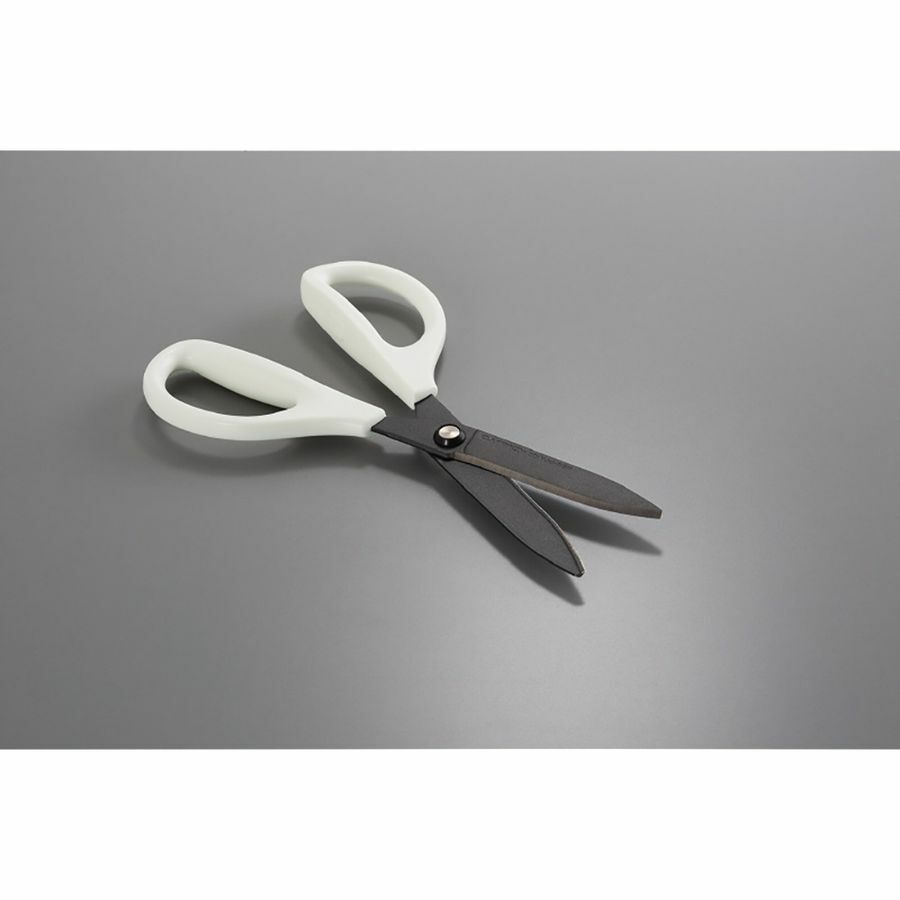 白 氟加工 不沾黏_SAXA 空氣彈力剪刀 ｜日本KOKUYO