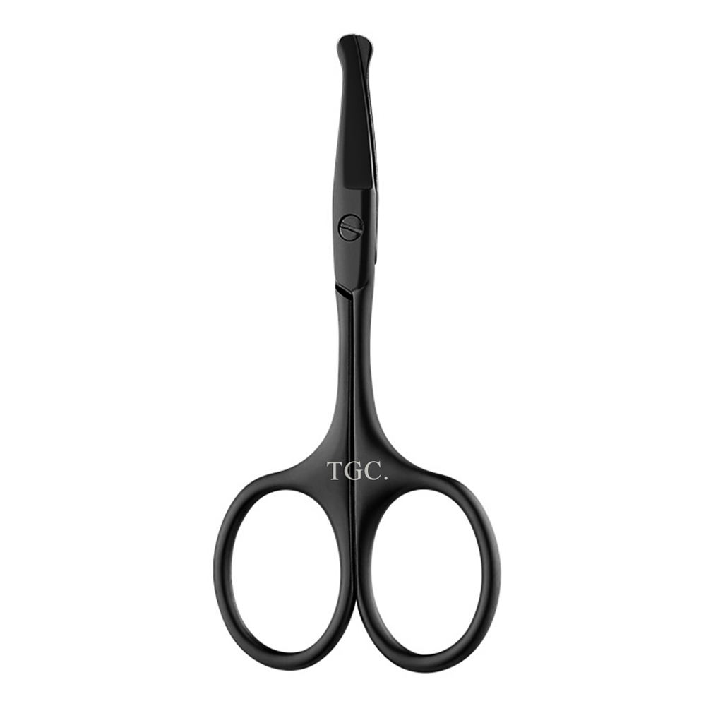 The Gentry & Co. 黑刃不鏽鋼 修容剪刀（鬍子剪 / 鼻毛剪）