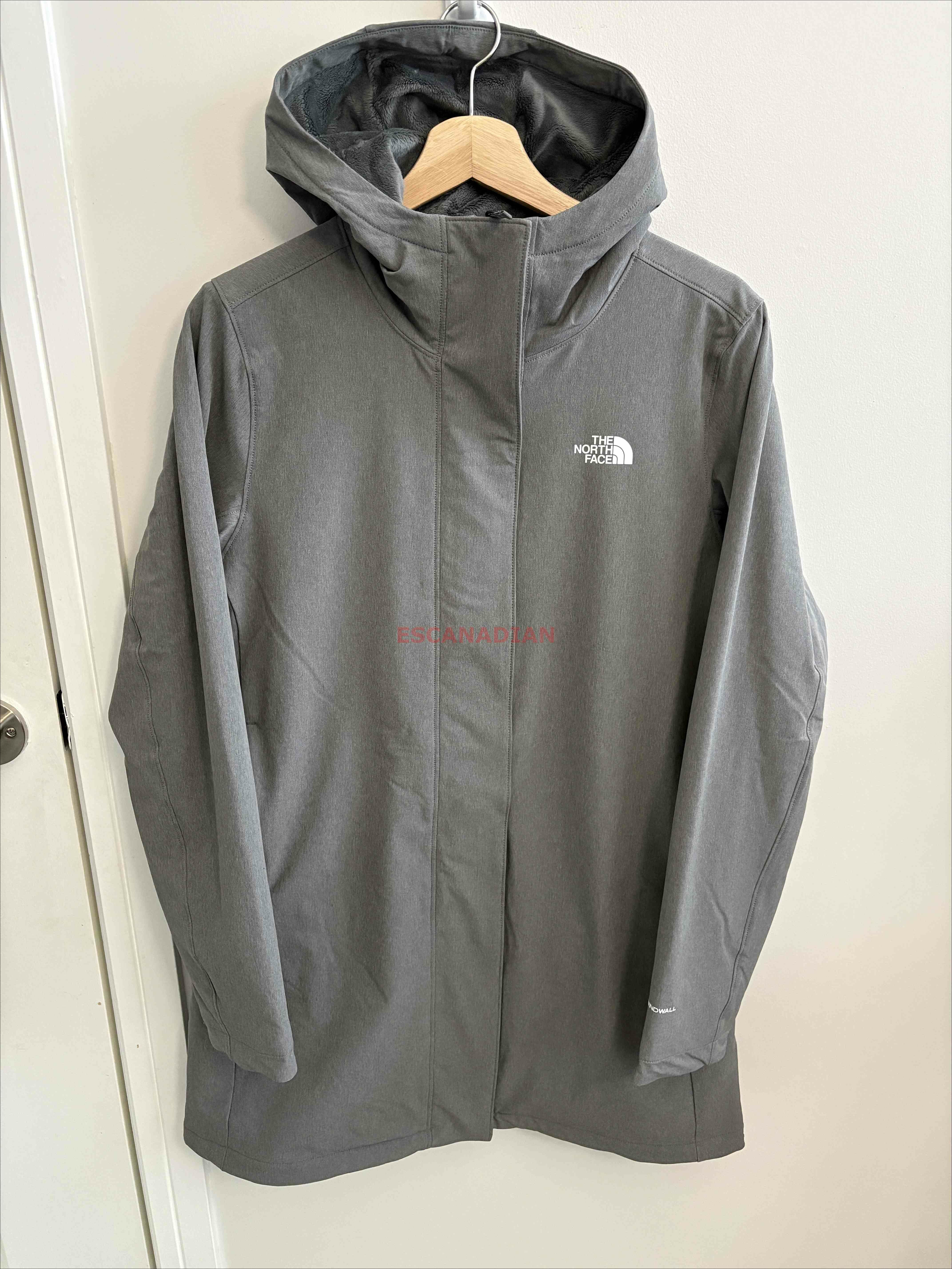 THE NORTH FACE 女大人 shelbe系列 內裡刷厚 細緻絨毛 防風 防潑水 長版 修身 軟殼外套