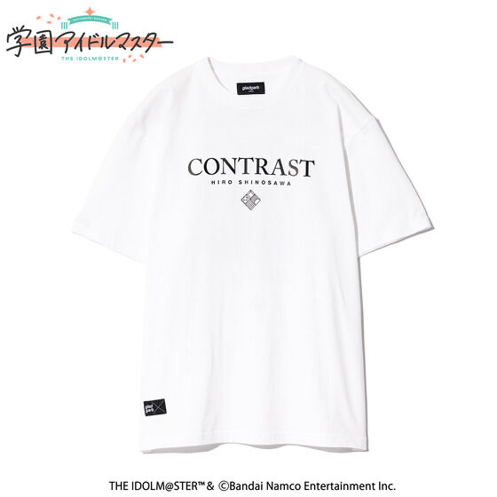 224206 Pbandai 預訂 2025/5月 学園アイドルマスター×gladgarb CONTRAST TEE(全2種）
