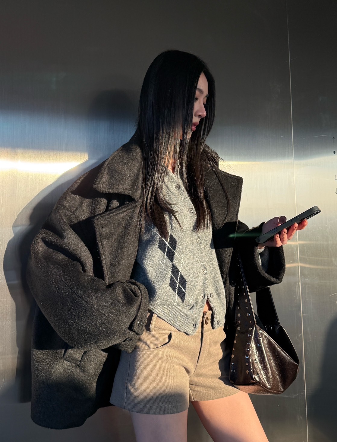 現貨! 9.amez project  𝑺𝒎𝒊𝒕𝒉 史密斯低腰西裝短褲