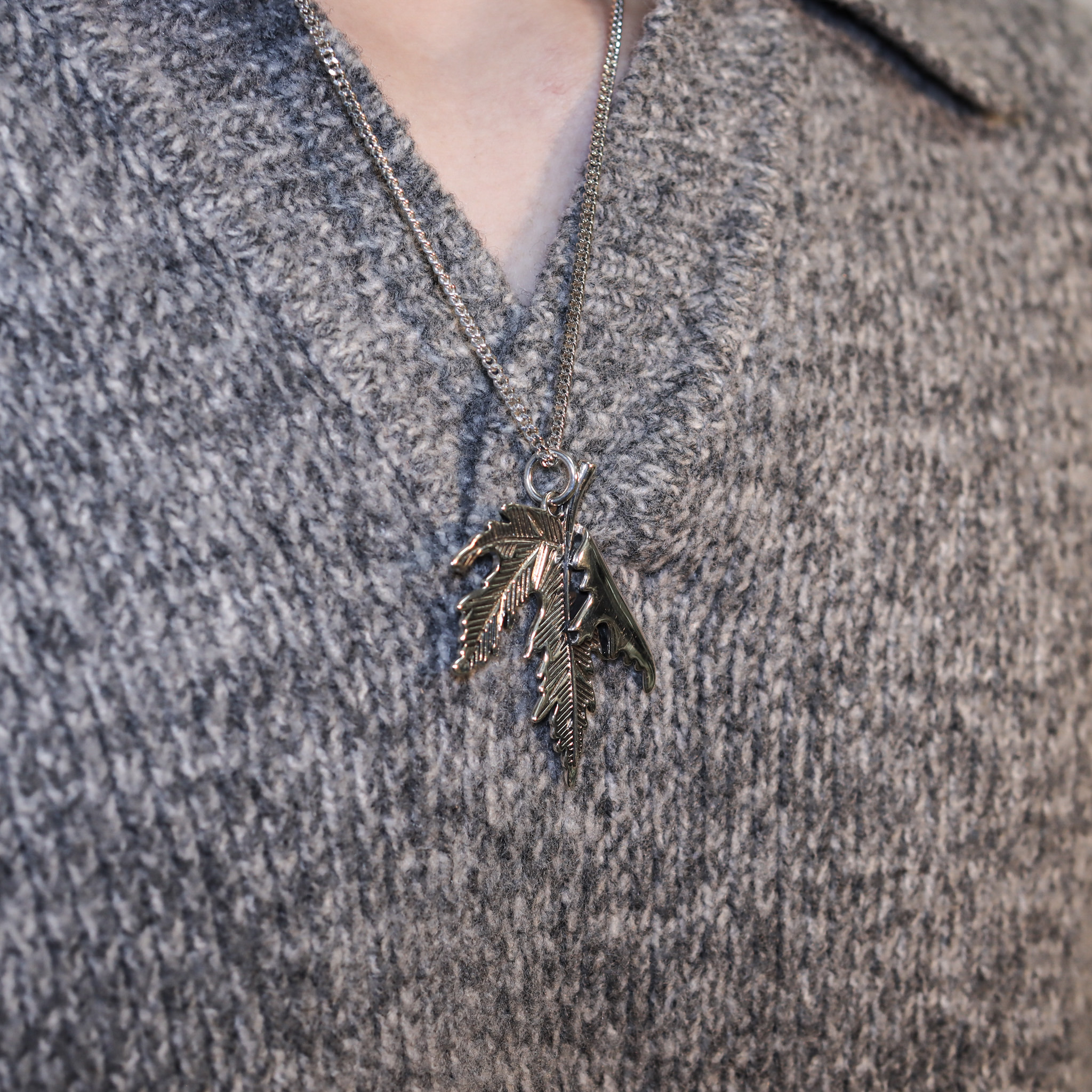 | 925銀丨漫楓態度項鍊 | NE1292 |