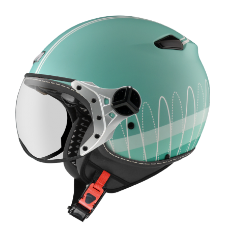 ASTONE KSS 平淺綠 DD99綠 彩繪 內墨片 3/4帽款 飛行員帽款