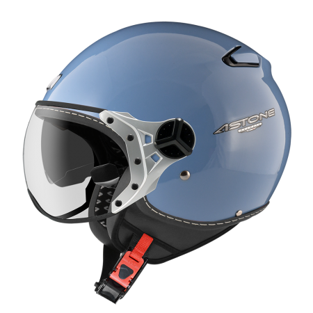 ASTONE KSS 水泥藍 素色 內墨片 3/4帽款 飛行員帽款