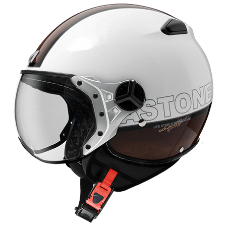 ASTONE KSS 白 DD70黑 彩繪 內墨片 3/4帽款 飛行員帽款