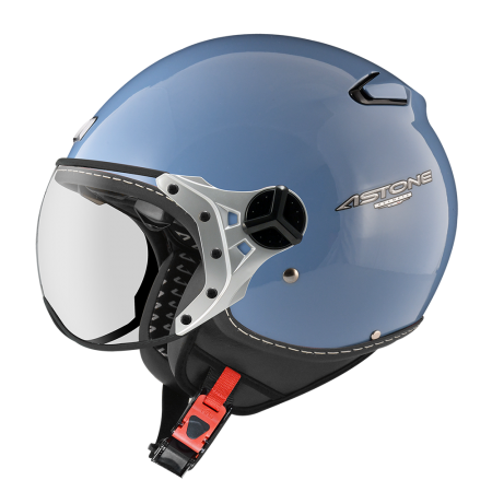 ASTONE KSS 水泥藍 素色 內墨片 3/4帽款 飛行員帽款