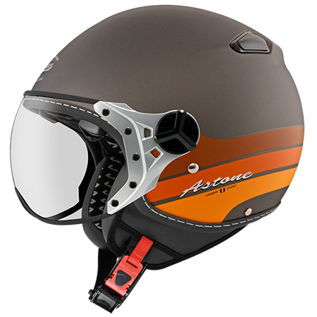 ASTONE KSS 平光黑銀 DD95 咖啡 彩繪 內墨片 3/4帽款 飛行員帽款