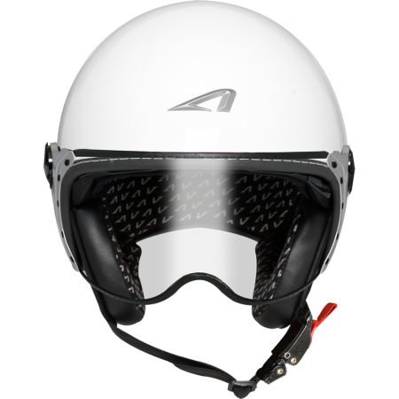 ASTONE KSS 亮白 素色 內墨片 3/4帽款 飛行員帽款