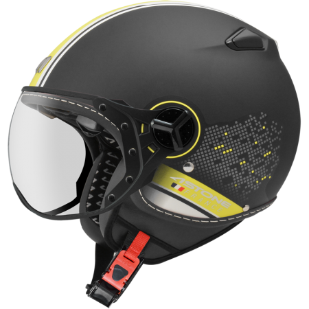 ASTONE KSS 平光黑 DD88 螢光黃 彩繪 內墨片 3/4帽款 飛行員帽款