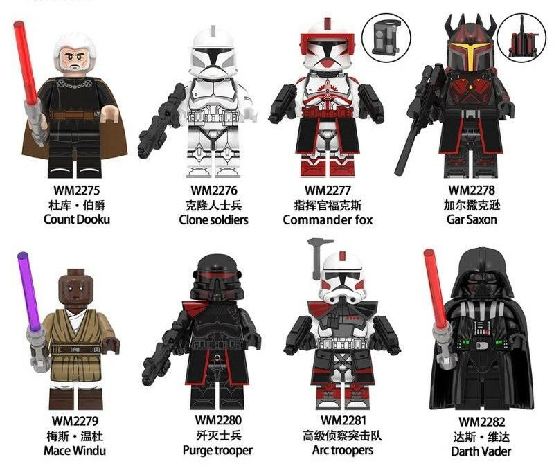 コウノドリ 1〜30 Count Dooku and more Star Wars Minifig WM6130