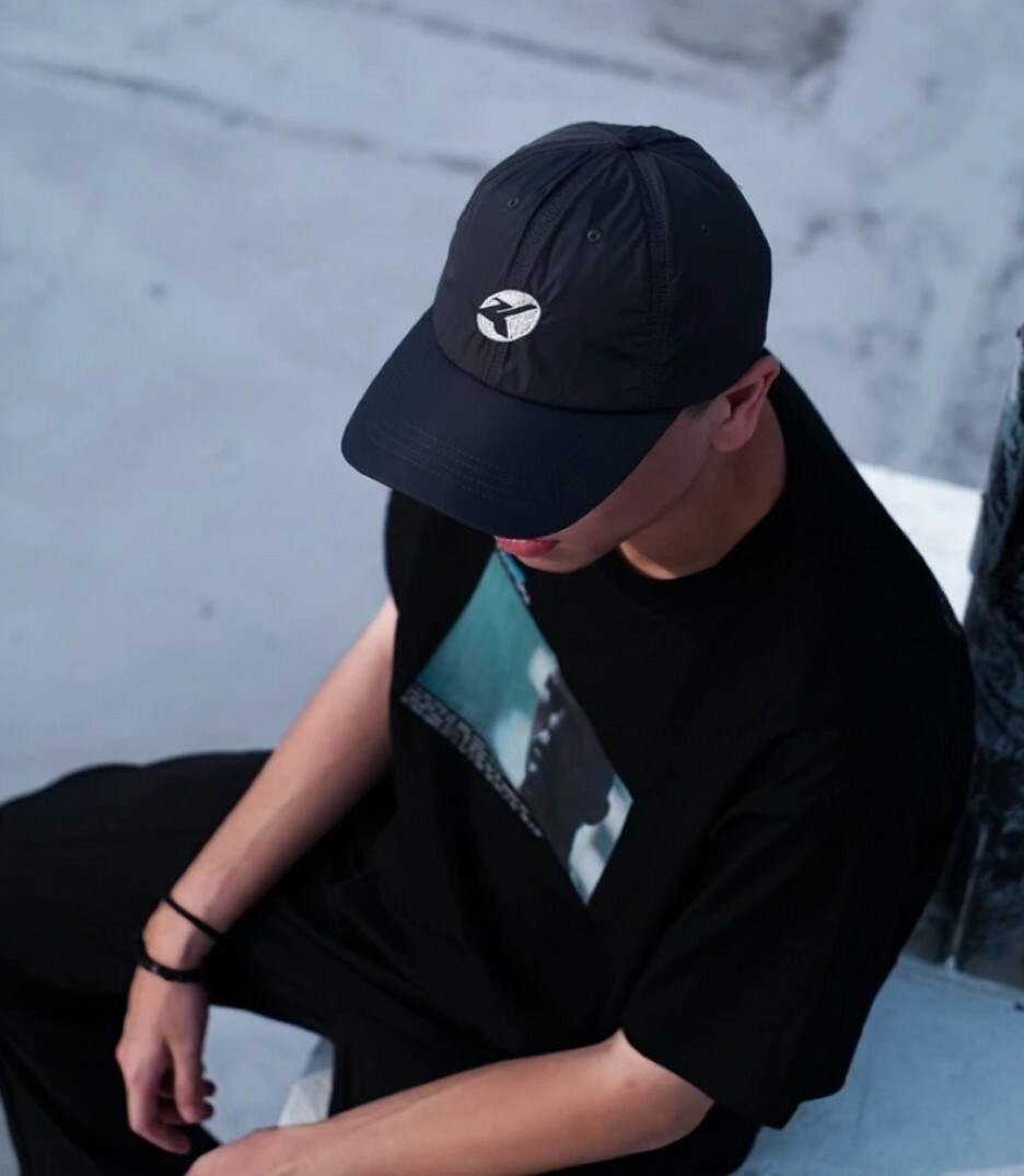 KAKOTOPIA COORD NYLON CAP CHARCOAL 棒球帽