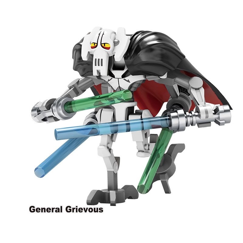 General Grievous Star Wars Minifigs fit Lego TV8088