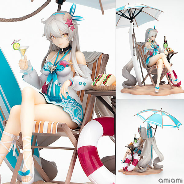 MiHoYo Houkai 3rd 崩壊3rd Kiana Kaslana Sovereign 琪亞娜·卡斯蘭娜 of the Sky 空之律者 泉之精靈 Fairy of the Fountain Ver 1/8 PVC Figure Provisional