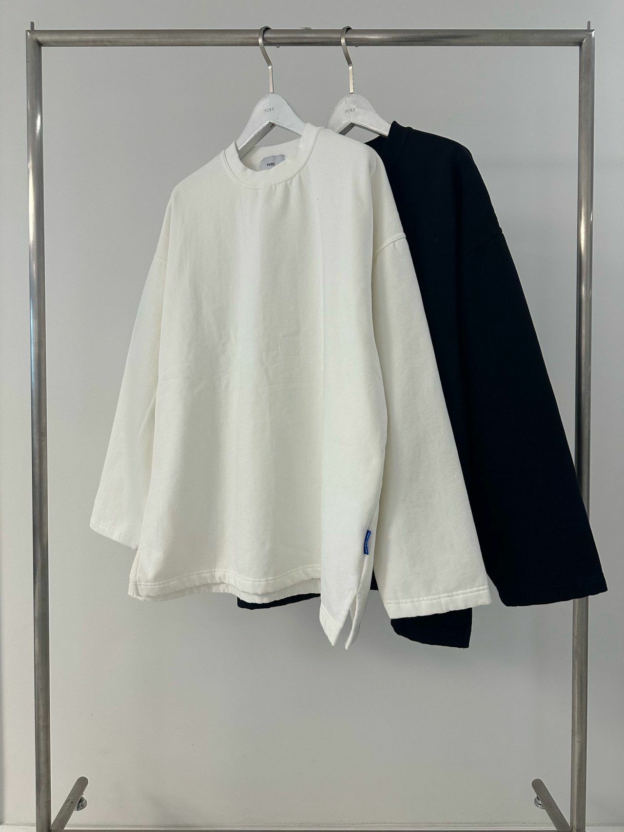 淨色長袖衫(薄抓毛底) PURE-145T