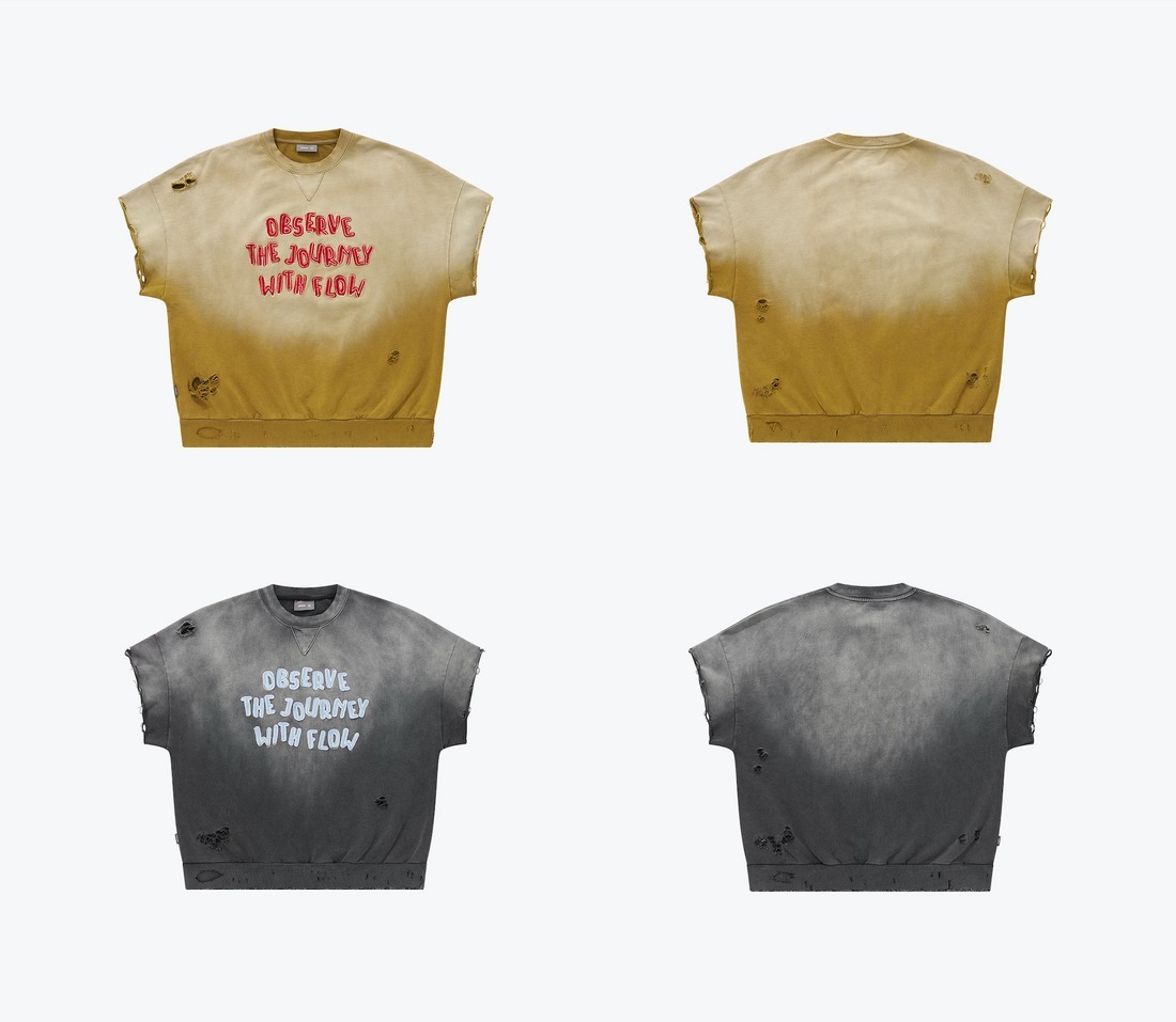 SENSE Cropped Cut Sweat Vest