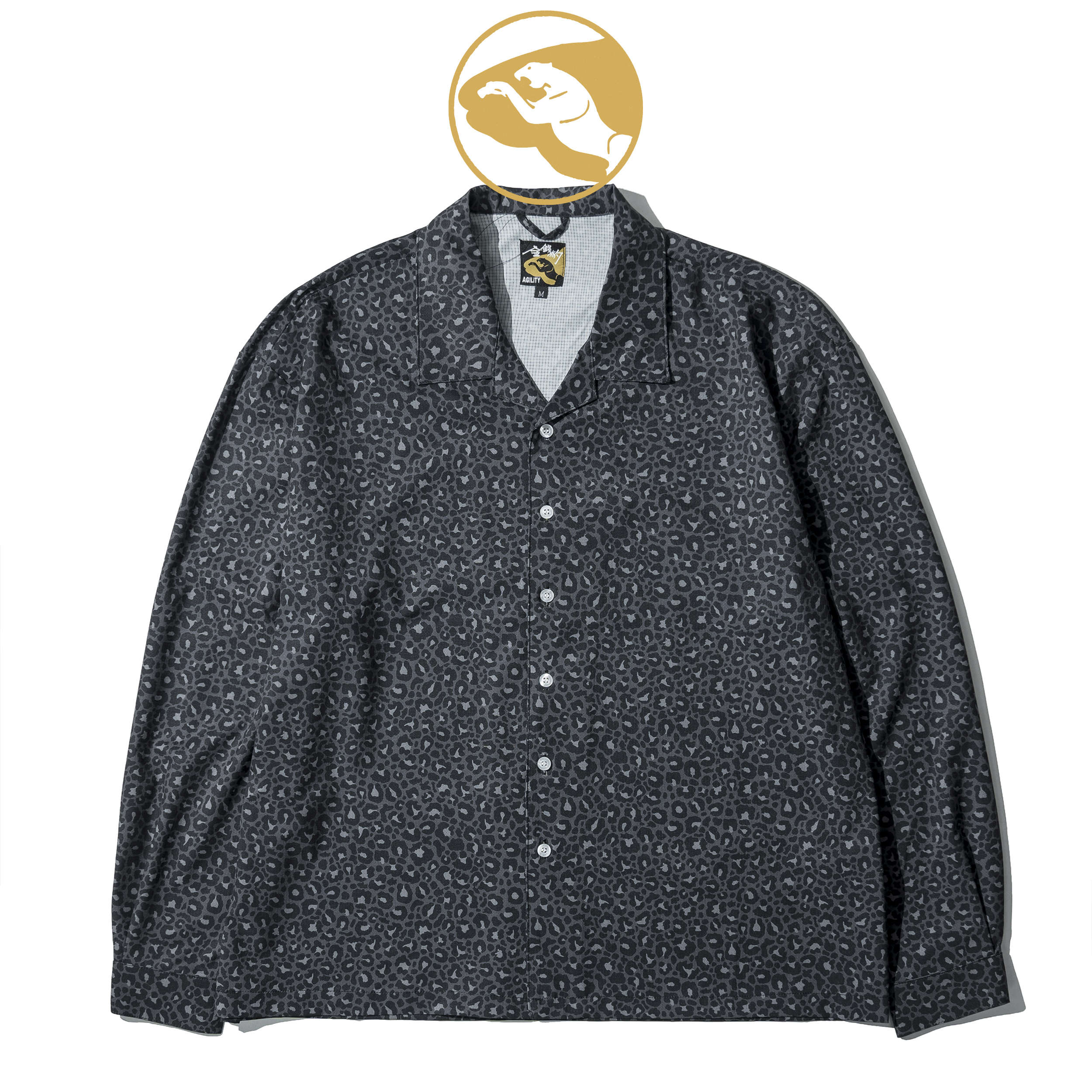 AGILITY x GOLDEN JAGUAR / Leopard Print Shirt 金錢豹 豹紋襯衫 [AG-GJ-3]