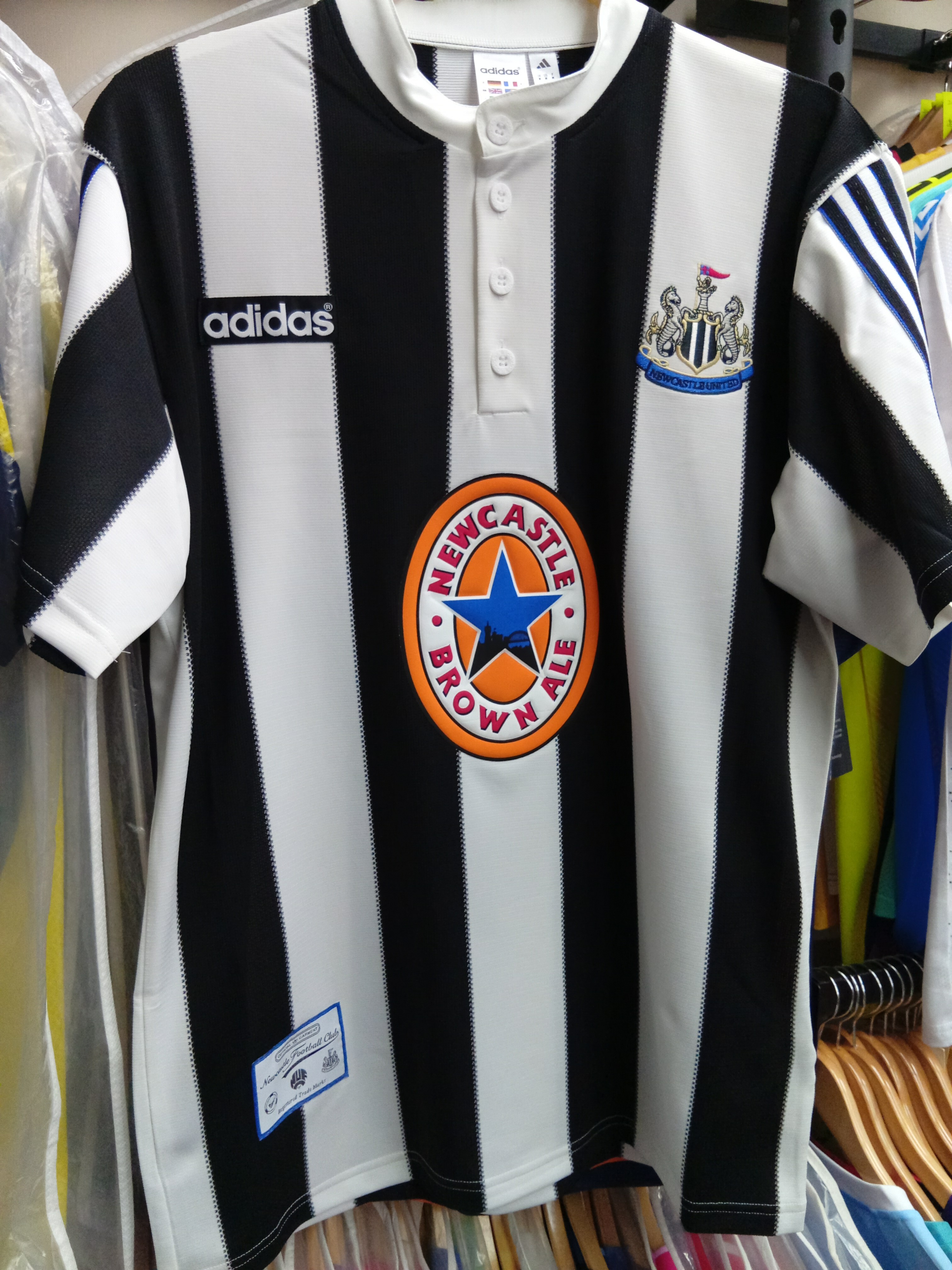 95-97紐卡素復刻主場舒利亞球衣