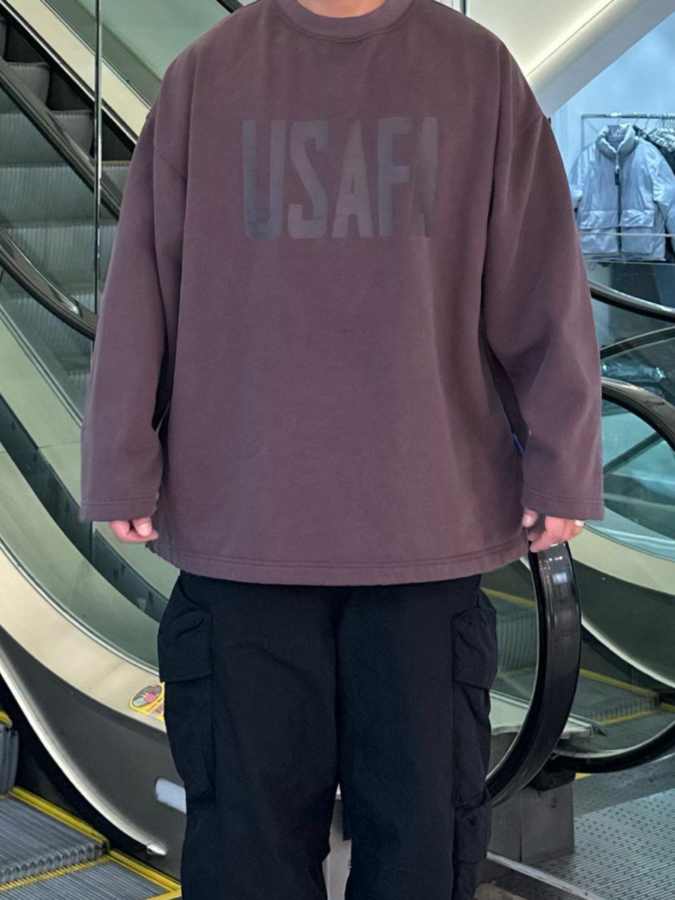 英文字長袖衫 PURE-147T