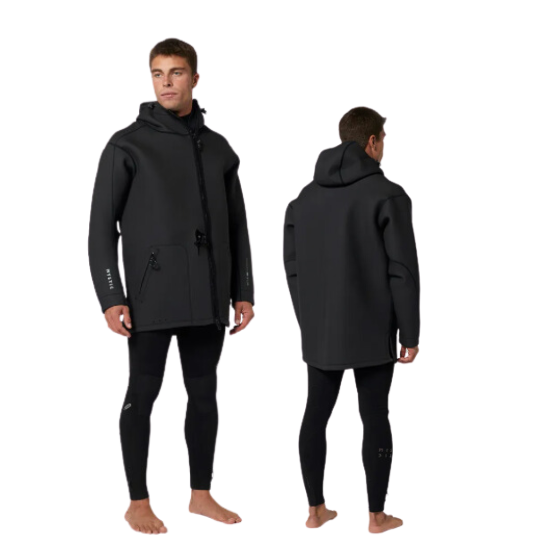 (九折) MYSTIC Battle 新款 黑色 鯊魚皮船潛外套