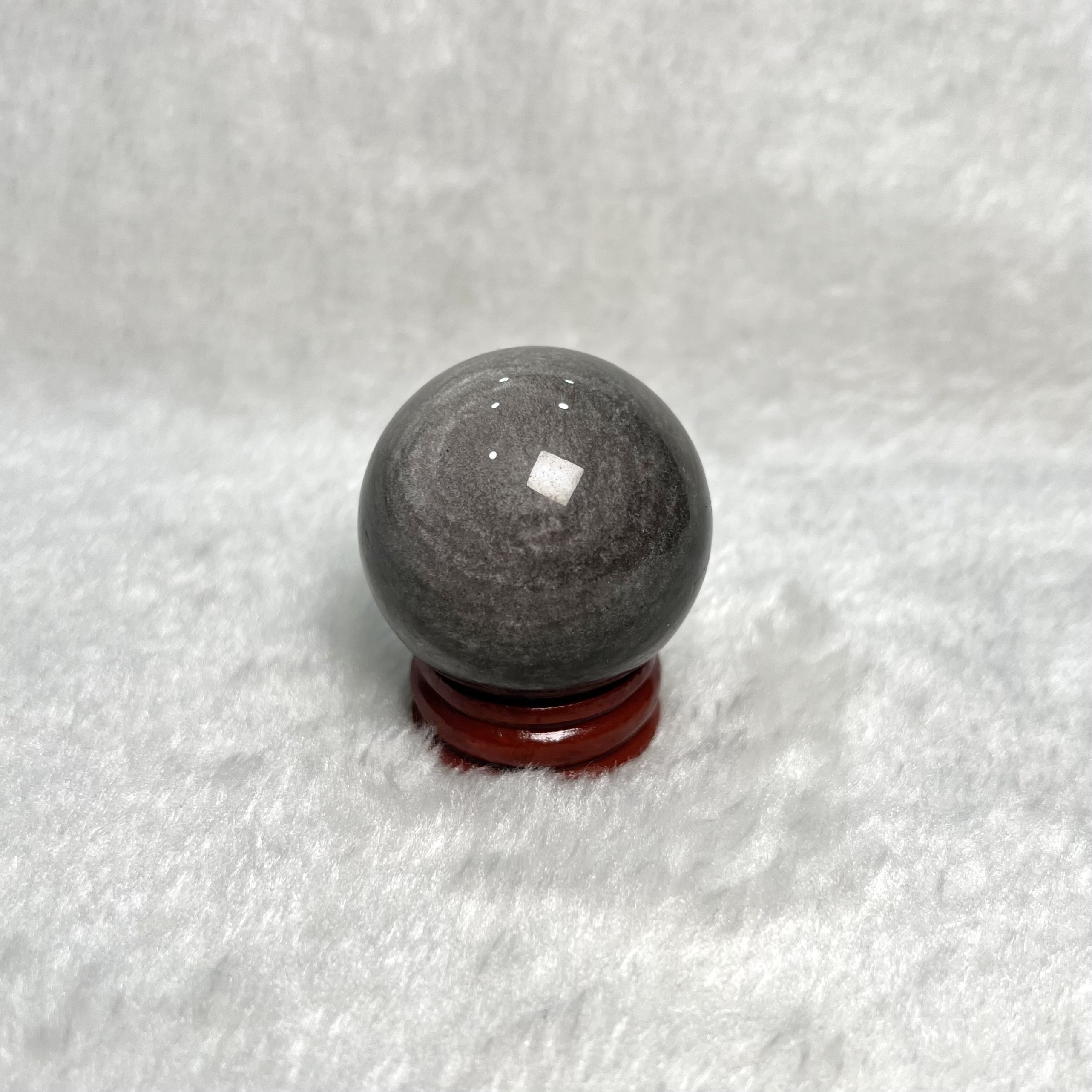 銀曜石球 3.9cm #A541-1