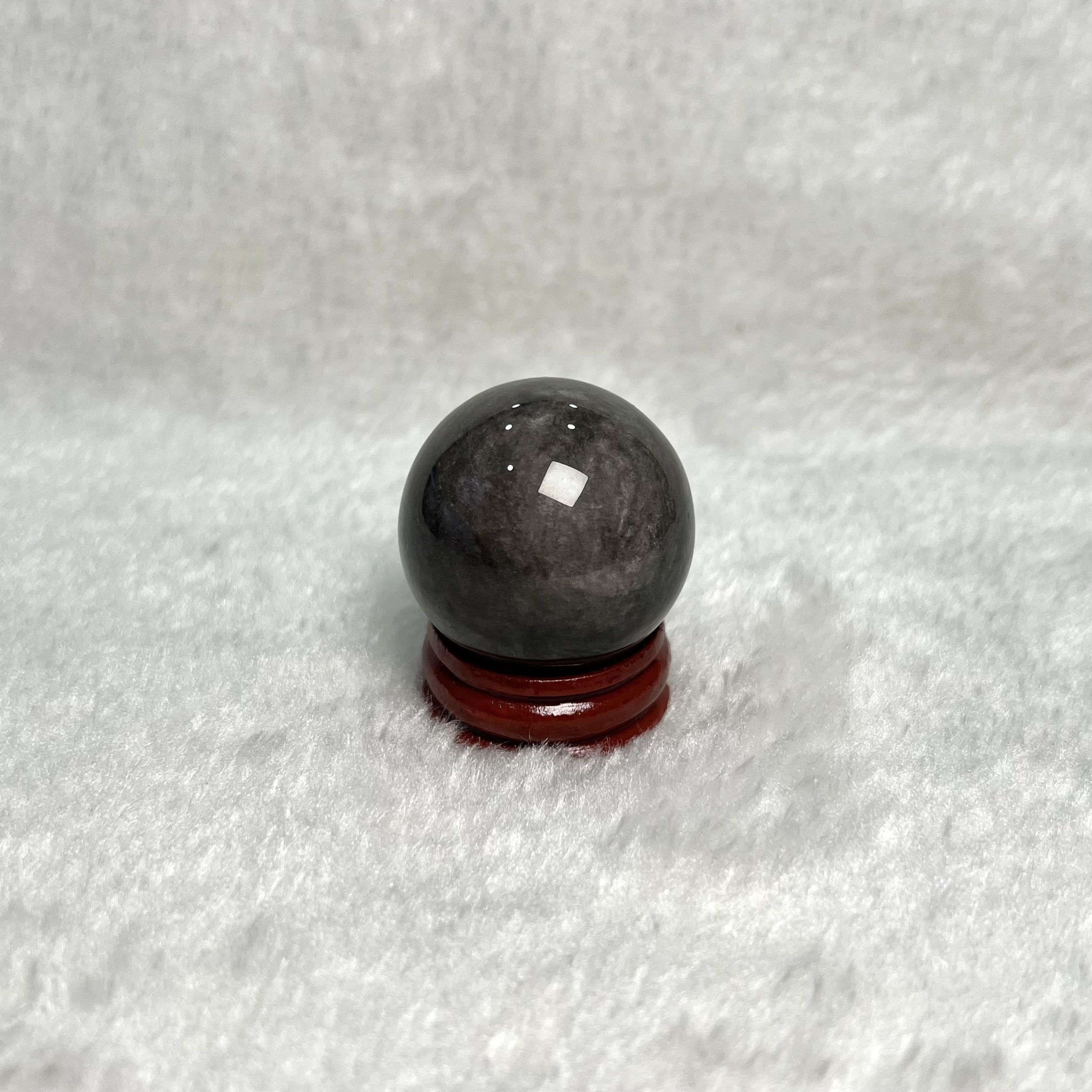 銀曜石球 3.4cm #A540