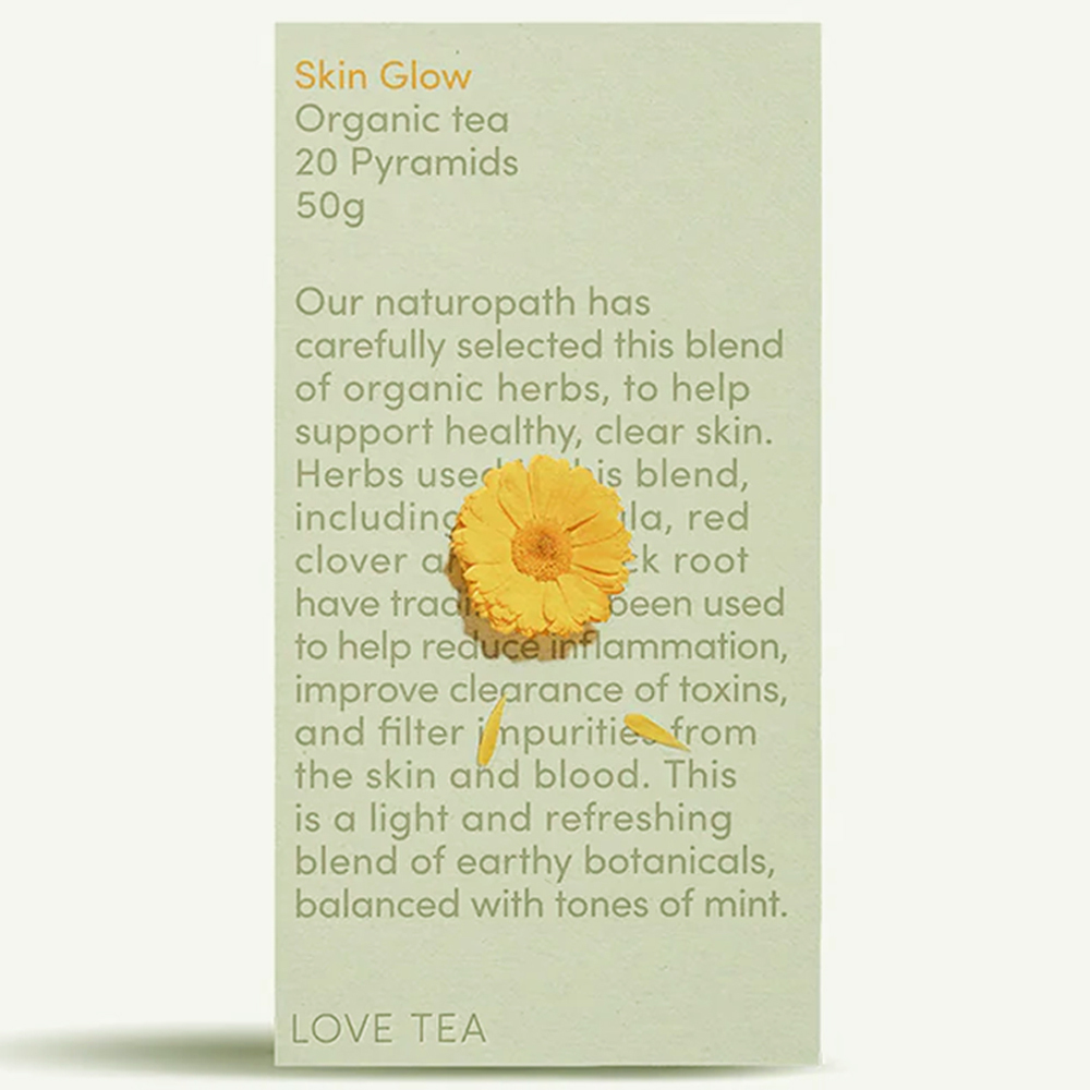 有機茶葉茶包光亮皮膚 x 20