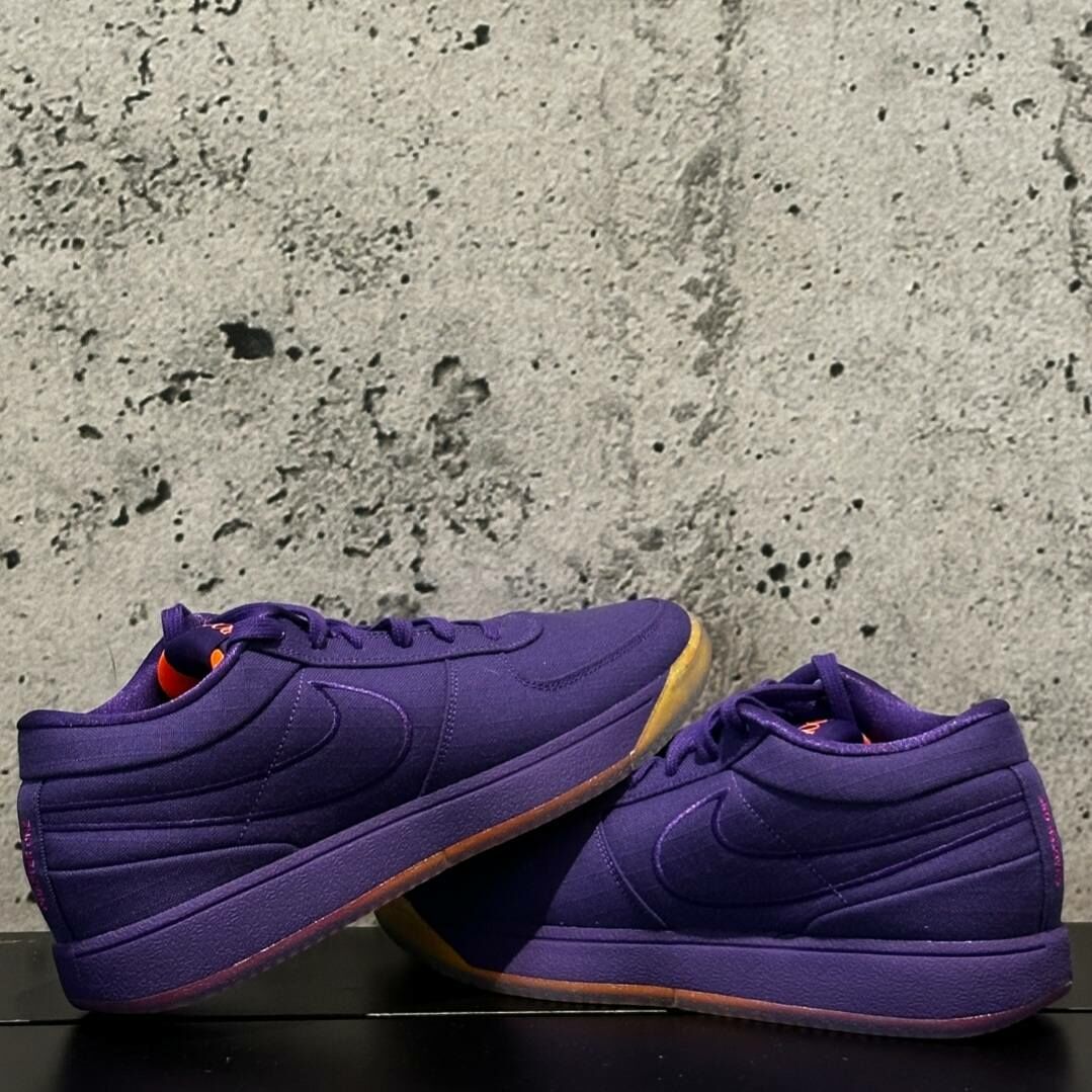 NIKE 耐吉 籃球鞋 Book 1 EP Sunset 日落 男鞋 紫 橘 帆布 Booker