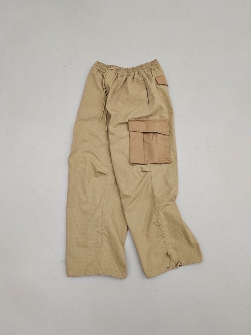 淨色可束腳工裝鬆身褲 SPECTOR-110P