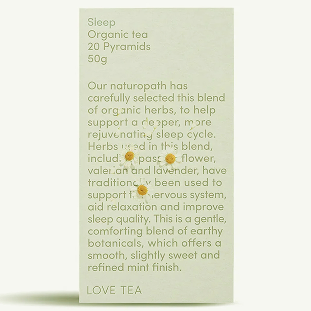 有機茶葉茶包睡眠 x 20