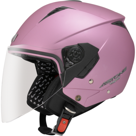 ASTONE RST 平光桃紫 素色 內墨片 3/4罩式帽款