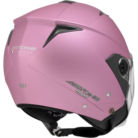 ASTONE RST 平光桃紫 素色 內墨片 3/4罩式帽款