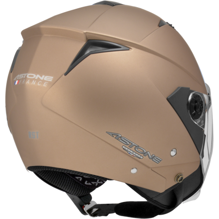 ASTONE RST 平光古銅 素色 內墨片 3/4罩式帽款