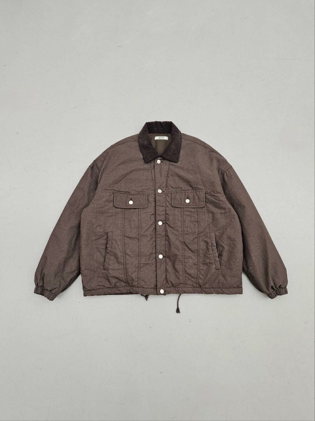 反領拉鍊外套(夾棉) SPECTOR-113JK