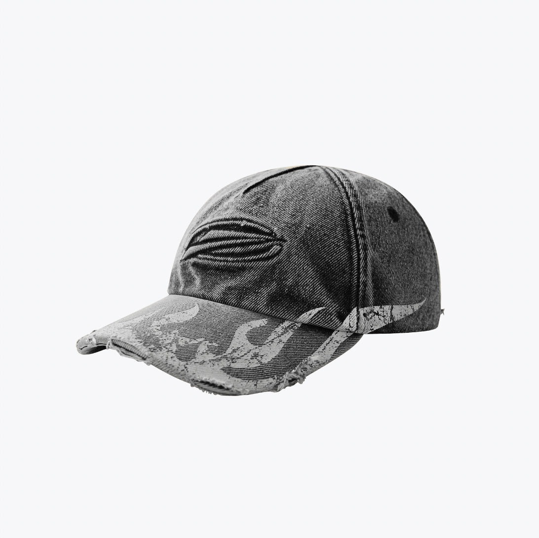 SENSE Washed Denim Crash Cap